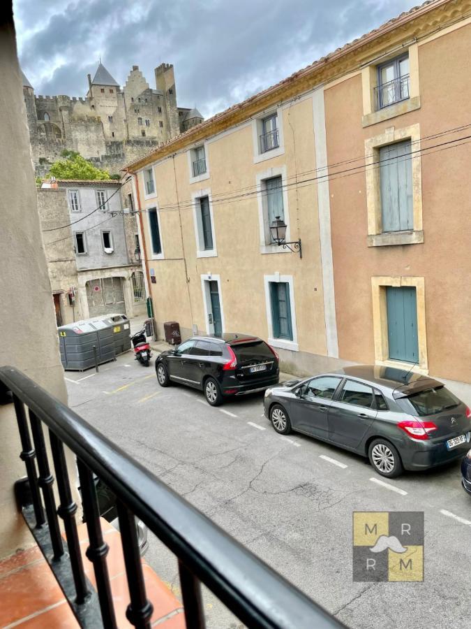 Le Templier Vue Cite Pied Cite Medievale Neuf Carcassonne Luaran gambar